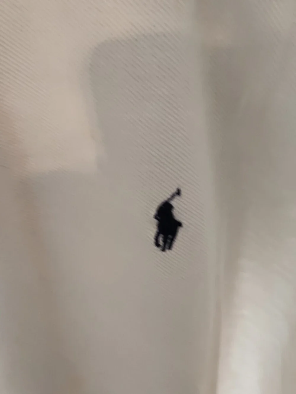 Polo by Ralph Lauren Cream Classic Cotton Polo Shirt with BROWN Pony